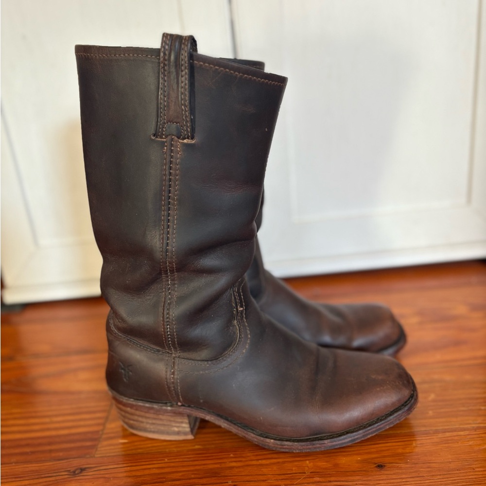 Frye Women’s Brown Leather Boots size 9 1/2